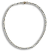 Saint Morta 20" Tennis Necklace Gold
